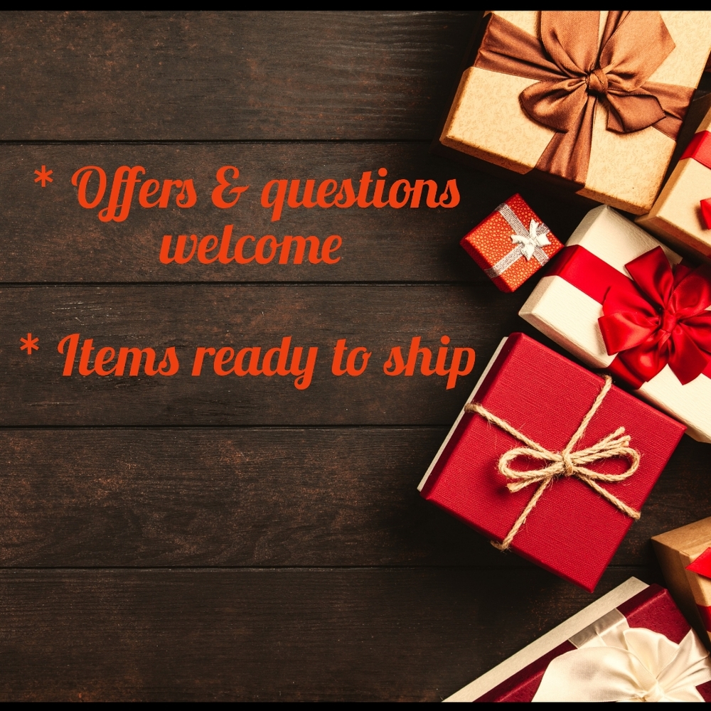 Offers & Questions Welcome! Ready to Ship!